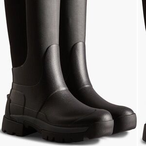 Hunter Balmoral Classic Navy Waterproof Boots